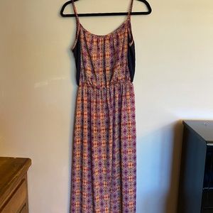 Soprano Patterned Maxi Dress